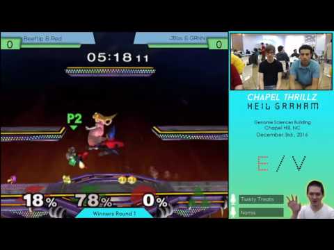 Chapel Thrillz : Heil Graham Doubles - Beeftip & Red vs Jbas & GRRN  - Winners Round 1