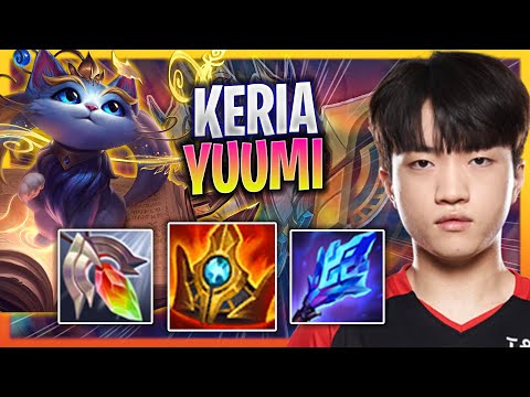 LEARN HOW TO PLAY YUUMI SUPPORT LIKE A PRO! | T1 Keria Plays Yuumi Support vs Karma!  Season 2023