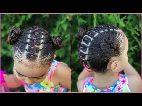 Peinado para ninas con ligas la maya y trenzas peinado para ninas Peinados con trenzas para ninas con ligas – Сolores de pelo