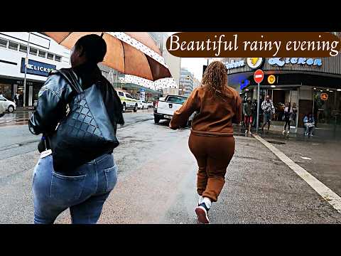only Pretoria SA will give you this-Rainy evening walk