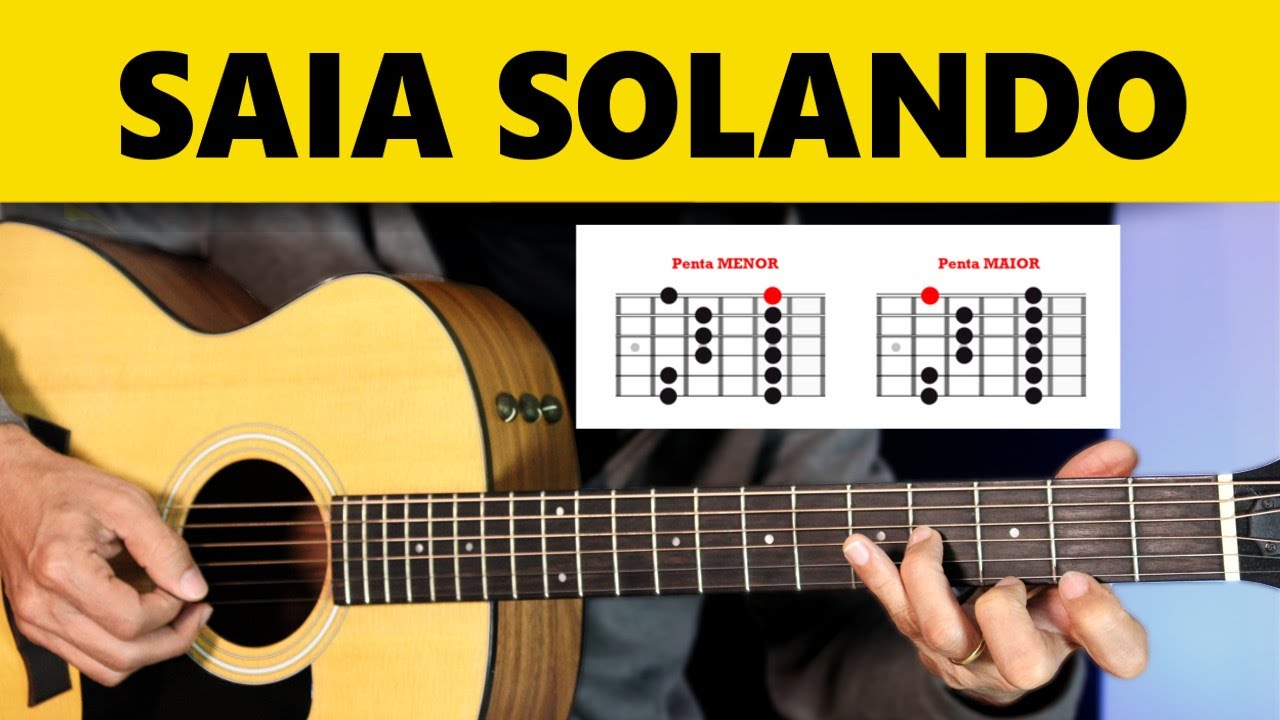 A MELHOR FORMA de começar a SOLAR é na Escala Pentatônica? Prof. Sidimar Antunes🎸