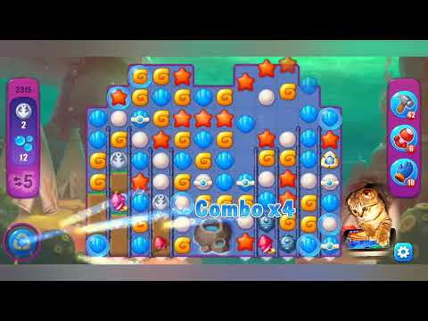 Fishdom 2022, no Boosters,  2315  level  -  прохождение без бустеров,  2315  уровень.