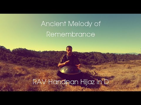 Ancient Melody of Remembrance | RAV Handpan Hijaz in D | Sibley Volcanic Preserve, Oakland, CA