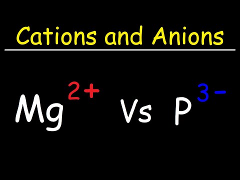 Cations and Anions Explained