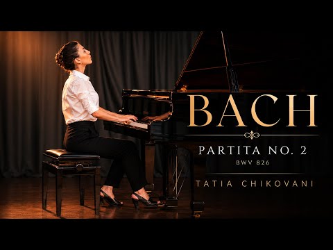 The classical pianist Tatia Chikovani plays Bach Piano Partita No. 2