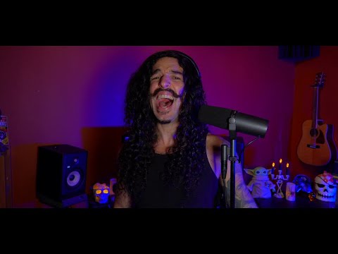 I See Fire in the style of Disturbed