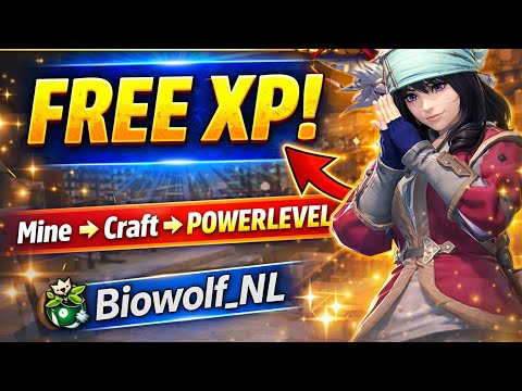 Fast Blacksmith Leveling in FFXIV Using Mining! Beginner Friendly Guide | Biowolf_NL