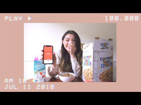 eating a bowl of cinnamon toast crunch for 100k