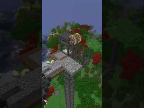 Create Mod Elevator 😲 Minecraft SMP