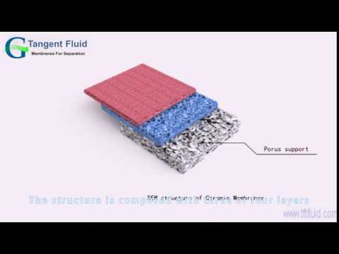 SEM of CRM Ceramic Membrane