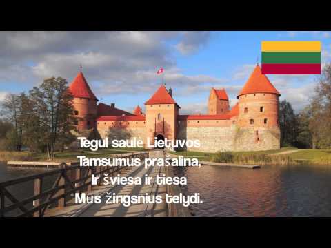 Lithuanian national anthem - Tautiška Giesme