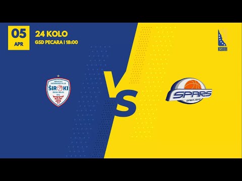 HKK Široki TT Kabeli vs OKK Spars - 24. kolo - MAXBET LIGA - KSBIH - 2024/2025