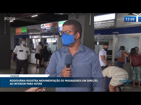 Rodoviária de Teresina registra alta de passageiros rumo aos interiores para votação 13 11 2020