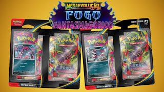 UNBOXING Quadri Pack de Fogo Fantasmagórico ME2 - Nova Coleção do Pokémon TCG!