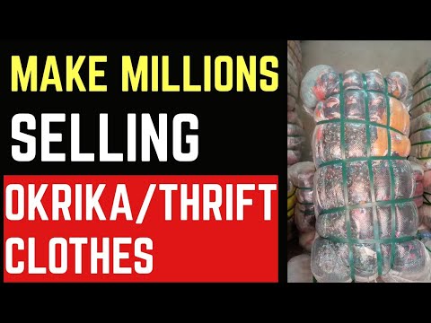OKRIKA BUSINESS: 3 TIPS to make it BIG in Thrift Clothes/ 2nd Hand Wears Business In Nigeria