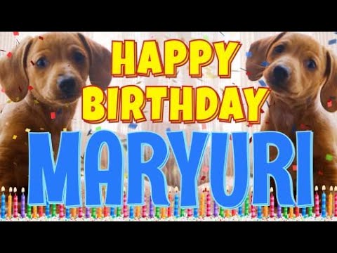 Happy Birthday Maryuri! ( Funny Talking Dogs ) What Is Free On My Birthday