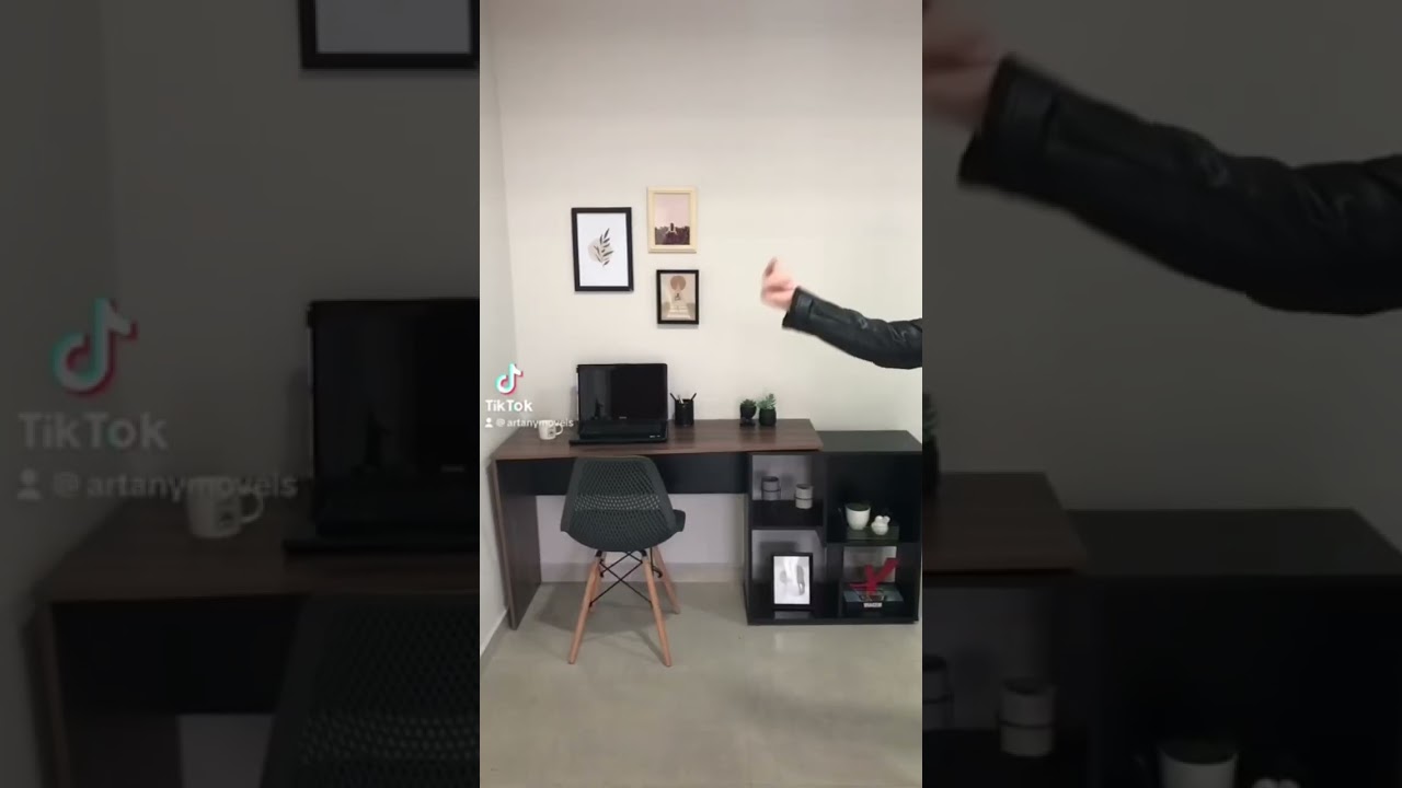 Thumbnail do vídeo - Escrivaninha Urban - Carvalho/Branco