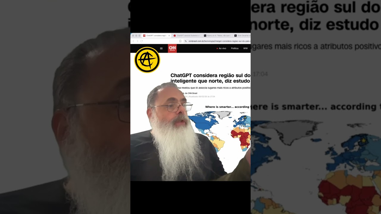 QUEM IMAGINARIA: CHATGPT reproduz PRECONCEITOS contra NORTE_NORDESTE, tal como PRESENTES na INTERNET