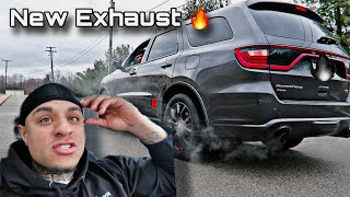 NEW Exhaust SOUNDS CRAZY!! Dodge Durango Resonator Delete