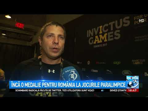 Încă o medalie pentru români la Jocurile Invictus de la Toronto