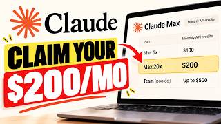 Free Claude API Credits: Claim Up to $200/mo With Claude Max