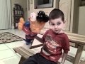 James Shows His Ernie Balloon