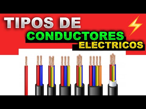 Tipos de CONDUCTORES ELECTRICOS y sus USOS - CABLES