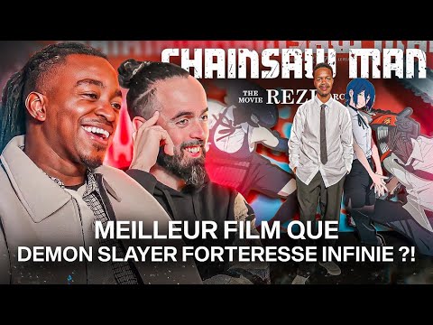CHAINSAW MAN REZE MEILLEUR FILM QUE DEMON SLAYER FORTERESSE INFINIE ?! @afroroshi @orochijidai