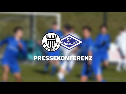 Press conference | ETB Schwarz-Weiß Essen vs. SF Baumberg | Oberliga Niederrhein 2025/26