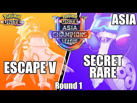 ESCAPE V vs Secret Rare - Asia Champions League SEA Playoffs Round 1 - Pokemon Unite Tournament