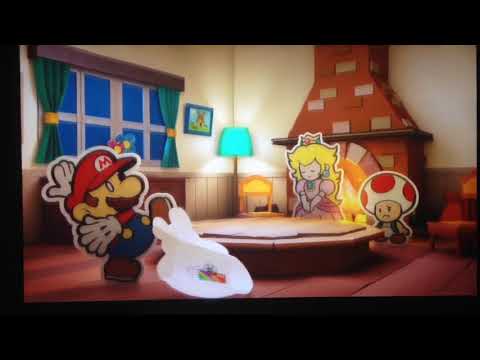Paper Mario Color Splash Intro