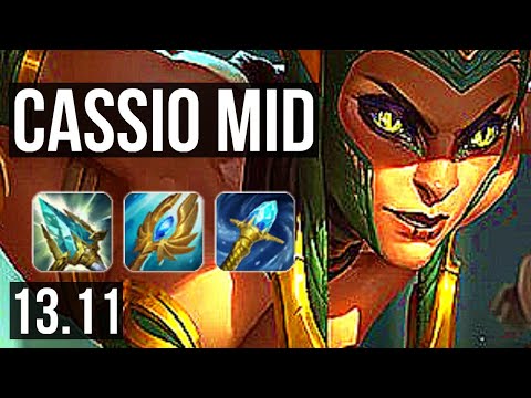 CASSIOPEIA vs TALON (MID) | 1.2M mastery, 9/3/8, Dominating | KR Master | 13.11