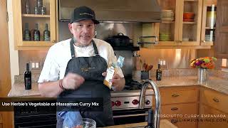 How to Make Curry Empanadas 🥟 | Delicious Prosciutto Twist