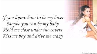 Ariana Grande feat. Cashmere Cat - Be My Baby (with Lyrics)