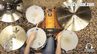 Video thumbnail for Zildjian 18" K Custom Hybrid Crash Cymbal - 1445g (K1218-1061616H) by Memphis Drum Shop