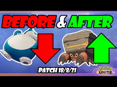 Pokemon Unite NEW UPDATE | SIDE BY SIDE COMPARISON | Buffs & Nerfs