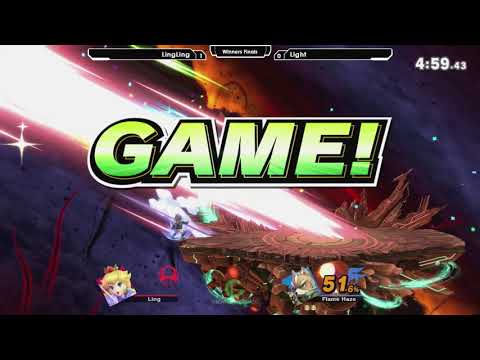 Smash Ultimate: LingLing (Peach) V Light (Fox) - Synthesis 3 Tournament SSBU