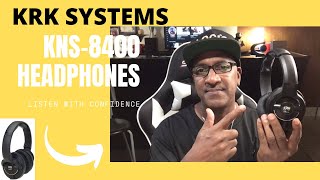 Video thumbnail for KRK KNS 8400 STUDIO HEADPHONES by FLAVMEDIA