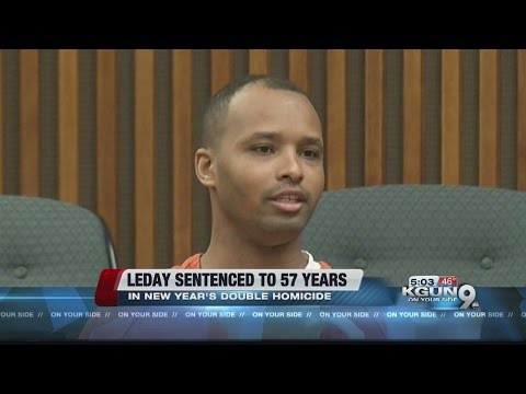 Leday sentenced to over 57 years for New Year's double homicide