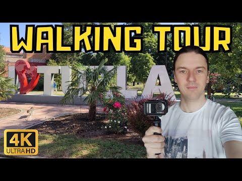Walking tour of Tuzla in 4K
