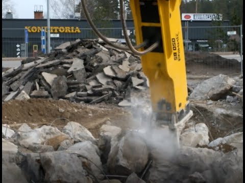 Piikki SB50 breaker Hollola iskuvasara Гидромолот Marteau hydraulique Hydraulhammare Martillo