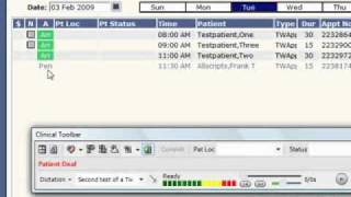 Allscripts Enterprise EHR Schedule Demonstration Presented by Galen Healthcare Solutions