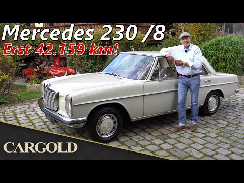 Mercedes 230 Strich 8, 1969, Über 40 Jahre in 1. Hand! Sensationell! Erstlack, originale 42.159 km!