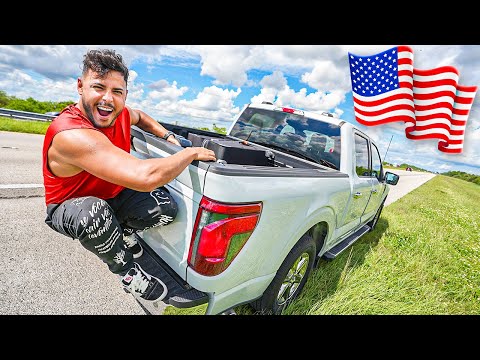 FIZ UMA VIAGEM COM MEUS AMIGOS DENTRO DOS ESTADOS UNIDOS