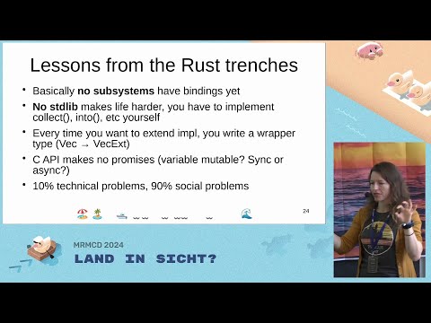 MRMCD2024 Rust in the Linux Kernel - A Status Check