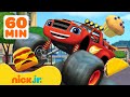 Blaze And The Monster Machines Best FOOD Rescue Missions W AJ 60 Minutes Nick Jr