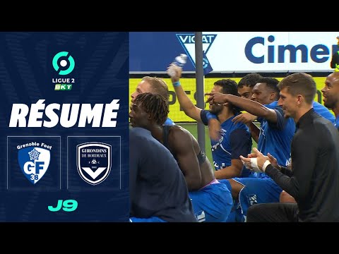 GRENOBLE FOOT 38 - FC GIRONDINS DE BORDEAUX (2 - 0) - Résumé - (GF38 - GdB) / 2023-2024