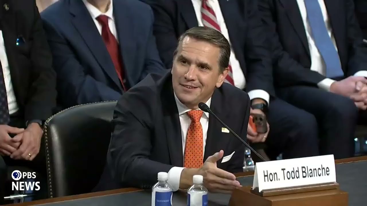Video: Schiff questions Blanche on IRS settlement shielding Trump from audits