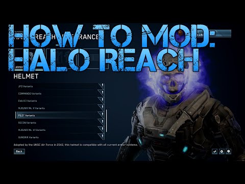 How to Unlock (MOD) All Customization in Halo Reach PC