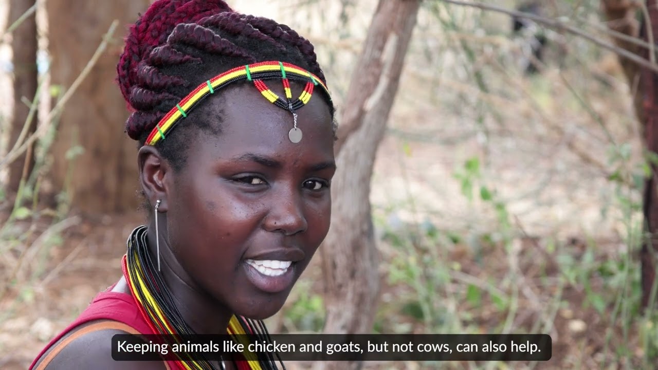 Lorot Rosseta talks about how women carry heavy burdens of land insecurity in Uganda